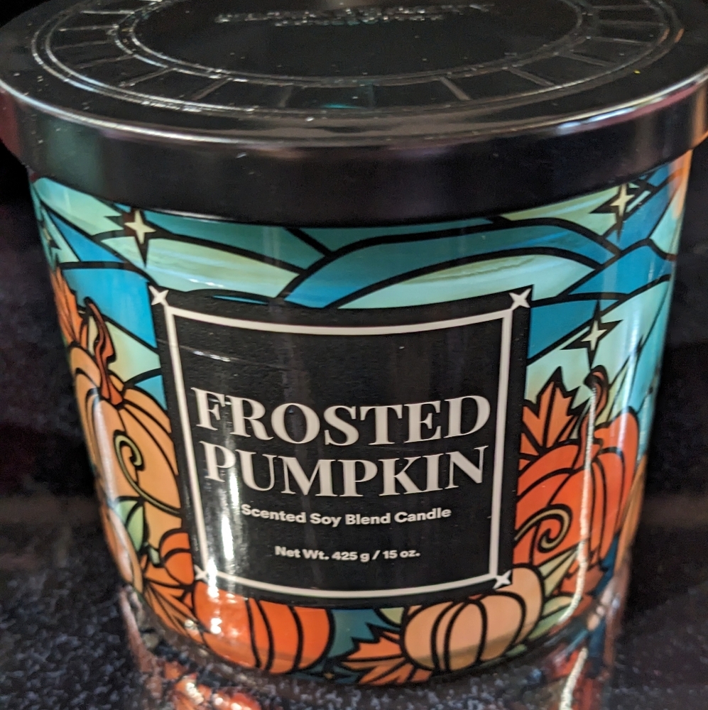 ULTA Beauty Collection Frosted Pumpkin 3-Wick  Scented Candle